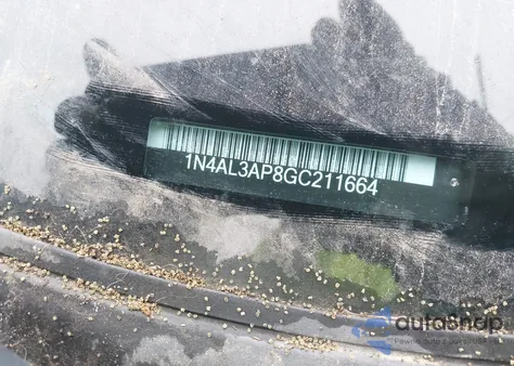 2016 Nissan Altima 2.5/2.5 S/2.5 Sl/2.5 Sr/2.5 Sv z USA, uszkodzony, nr VIN 1N4AL3AP8GC211664